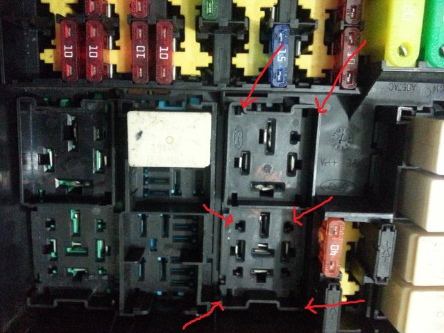 Relay holder removal from Junction Box - Ford Focus Forum, Ford Focus